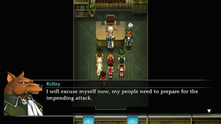Suikoden 2 - Ridley Walks Out