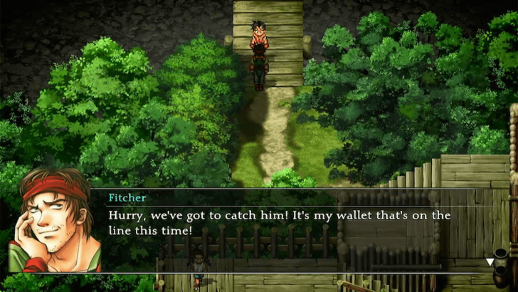 Suikoden 2 - Chaco Steals From Fitcher