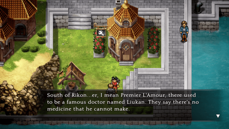 Talk to Villager in Liukan