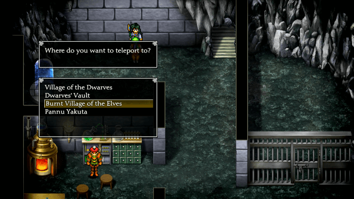 Teleport using Viki to the Village of the Elves