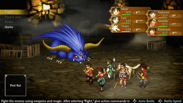 Suikoden 2 - Pest Rat Boss Fight