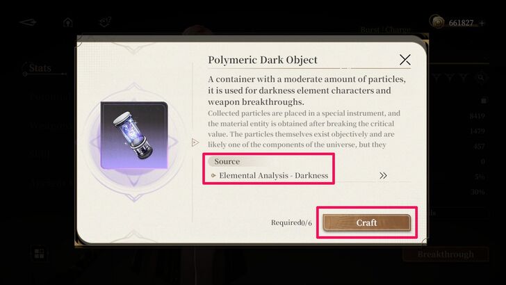 Craft or Farm Materials