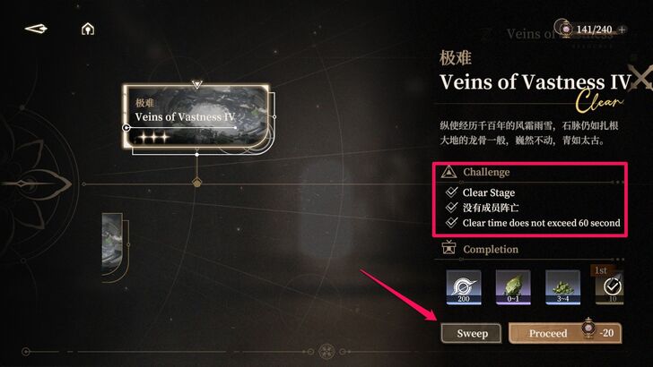 Complete Challenge and Sweep