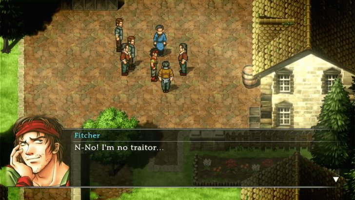 Suikoden 2 - Fitcher Almos Gets Lynched Mob