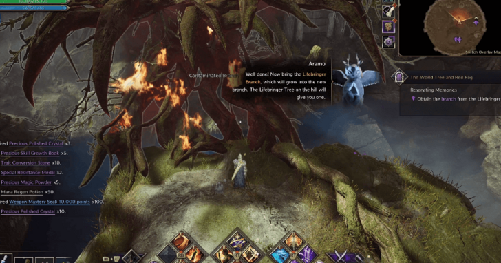 Throne and Liberty - World Tree and Red Fog Contaminated Branch