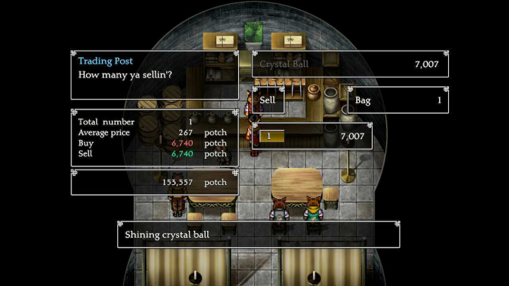 Suikoden II - Sell Trade Items at Higher Price