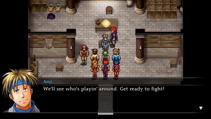 Anji, Kanak, and Leonardo Boss