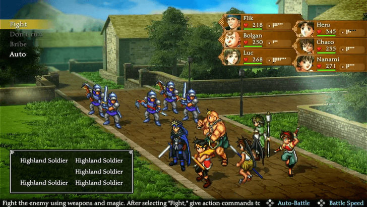 Suikoden 2 - Fight Highland Soldiers