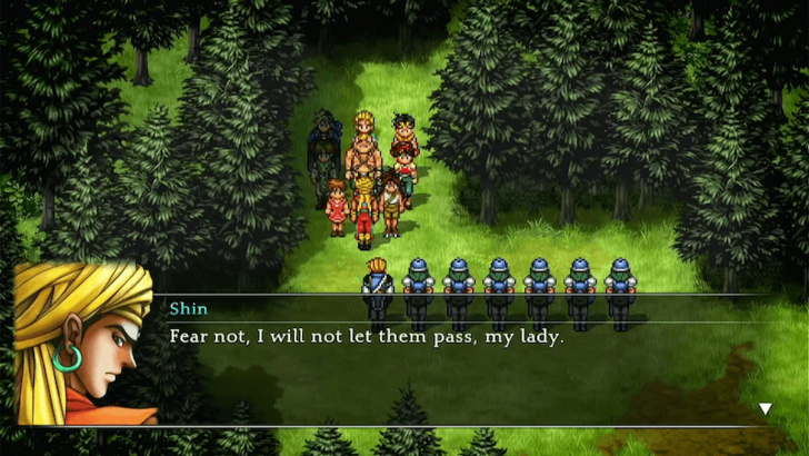 Suikoden 2 - Shin Stays Behind