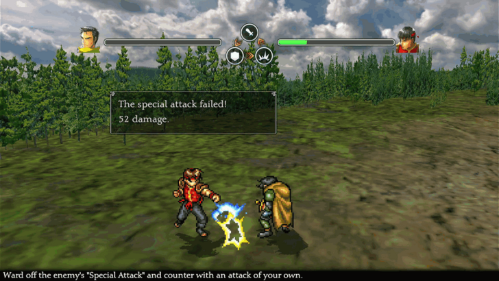 Suikoden 1 HD Remaster Pahn vs Teo McDohl