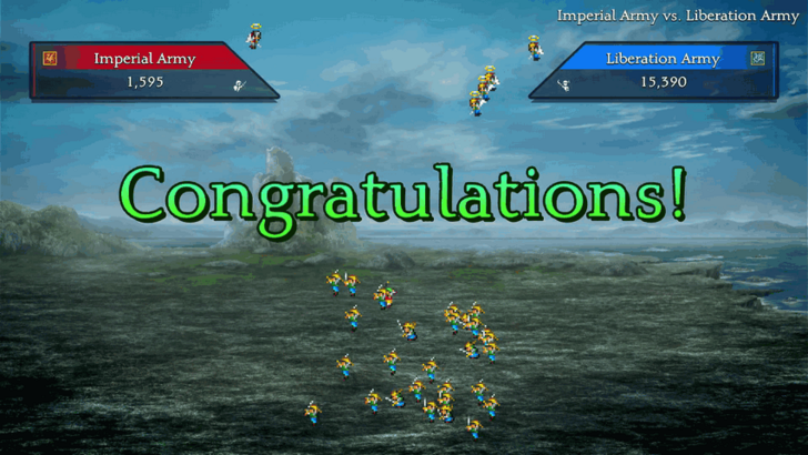Suikoden 1 HD Remaster Win Army Battles