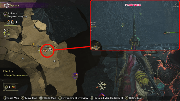 Weathered Ruins Wyveria Location