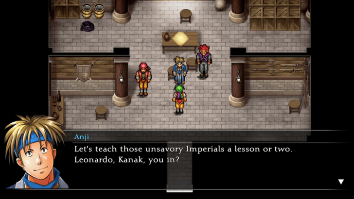 Recruit Anji, Kanak, and Leonardo