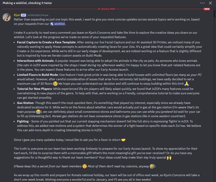 Insights from Developers