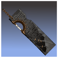 Engraved Rock - Enhanced Icon - Black Beacon