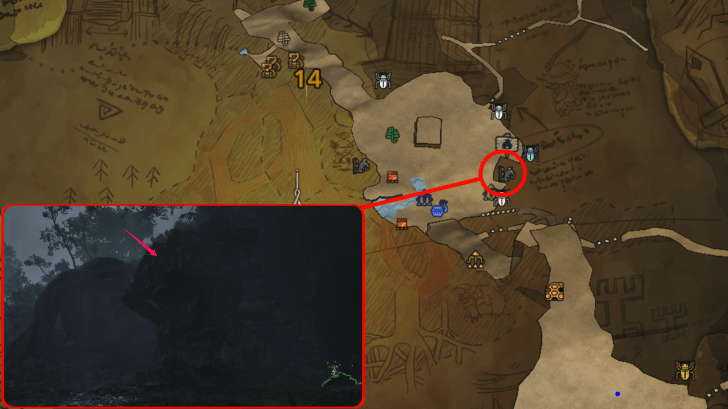 Weathered Ruins Scarlet Forest Area 14 Location 1