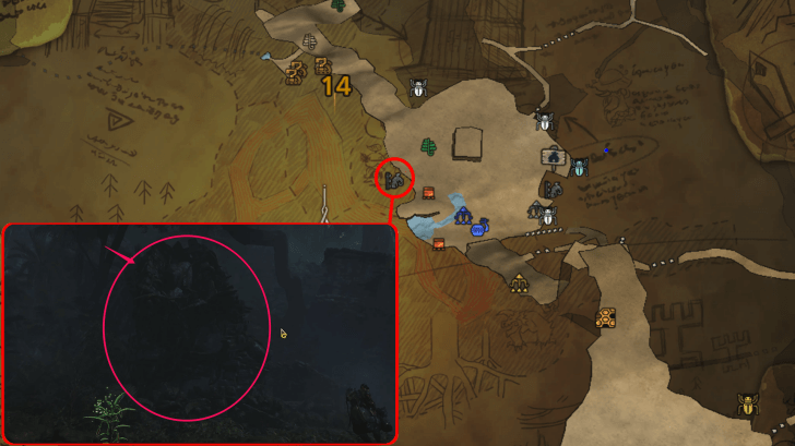 Weathered Ruins Scarlet Forest Area 14 Location 2