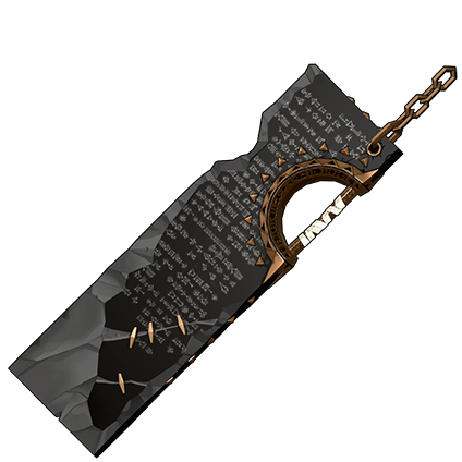 Engraved Rock - Enhanced Icon - Black Beacon