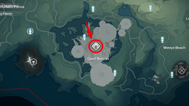 Feilian Beringal Location