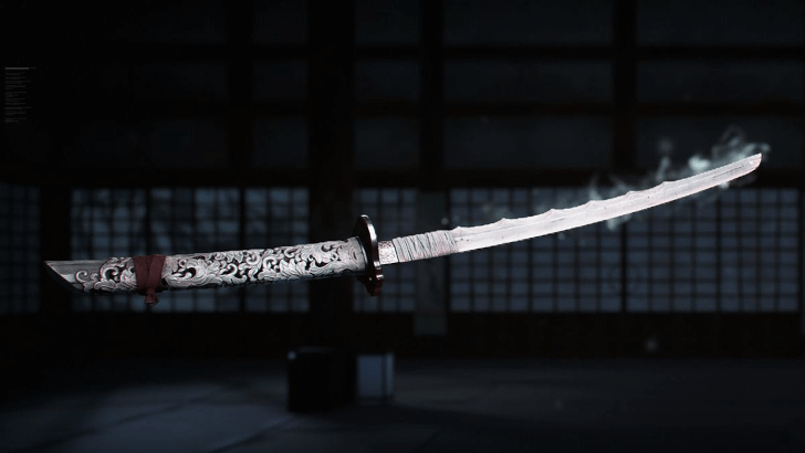 Carved Bone Katana Icon