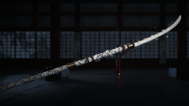 Ornate Bone Naginata Icon
