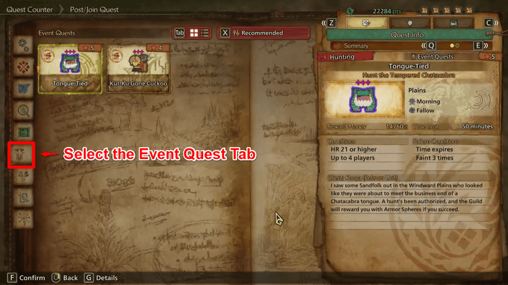 MH Wilds - Events Quest