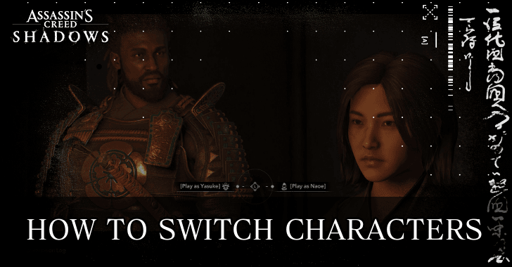 How to Switch Characters