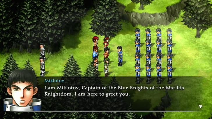 Suikoden 2 - Talk to Miklotov