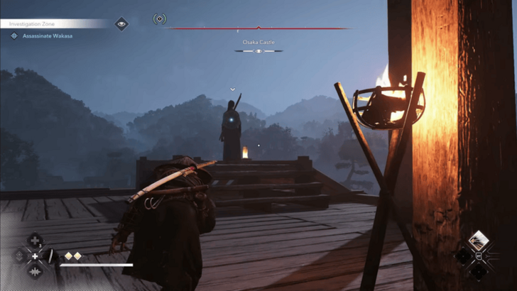 Assassinate Wakasa on Osaka Castle