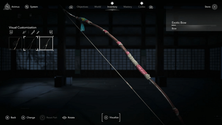 Bow Transmog Customization