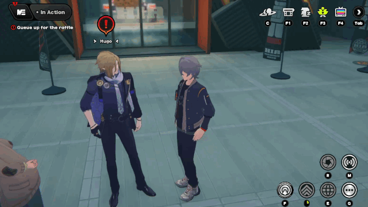 Queue Up for the Raffle