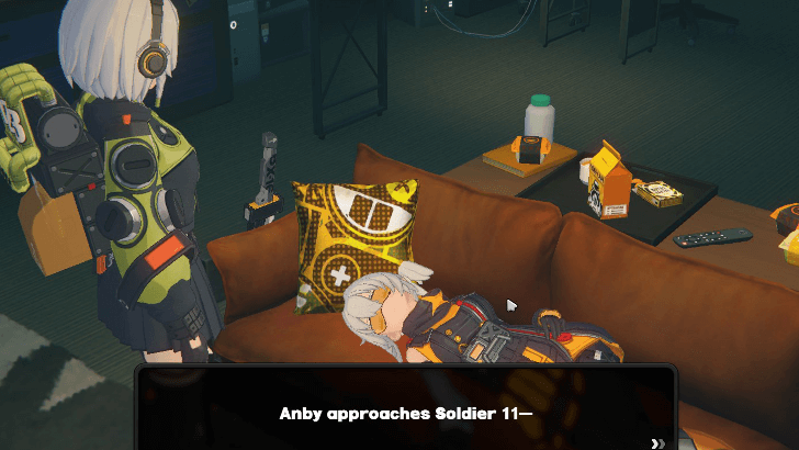 Soldier 11 in Video Store