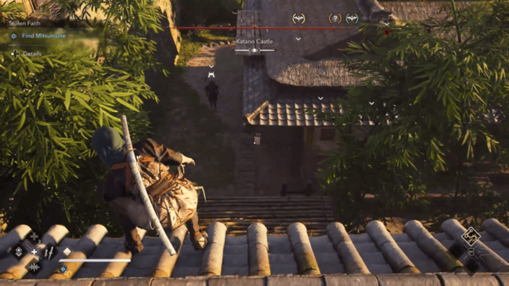 Katano Castle Samurai Dasiho 1 Overworld Location