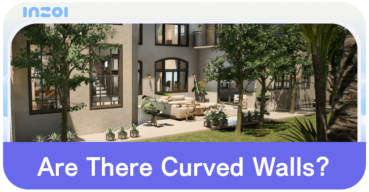 inZOI Curved Walls