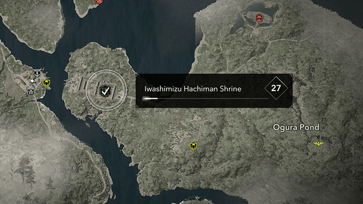 Iwashimizu Hachiman Shrine Map Location