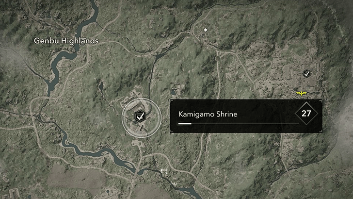 Kamigamo Shrine Map Location