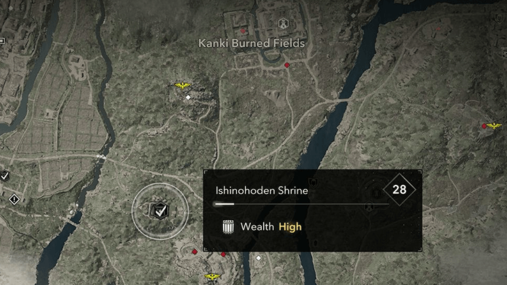 Ishinohoden Shrine Map Location