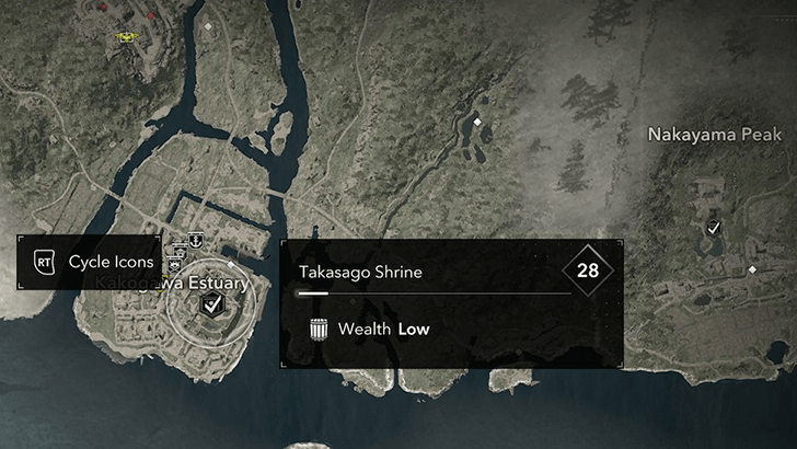 Takasago Shrine Map Location