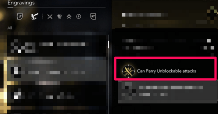 Unblockable Engravings