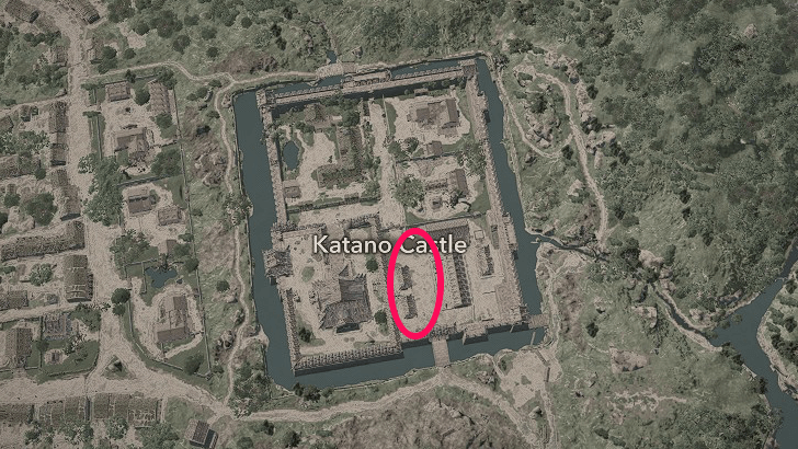 Katano Castle Samurai Dasiho 1 Map Location