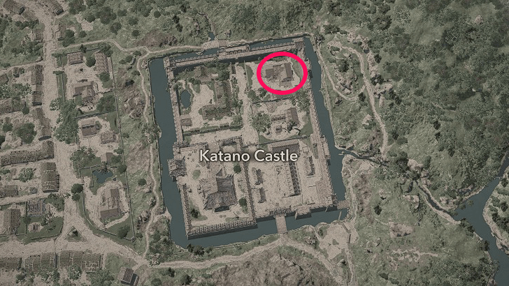Katano Castle Samurai Dasiho 1 Map Location