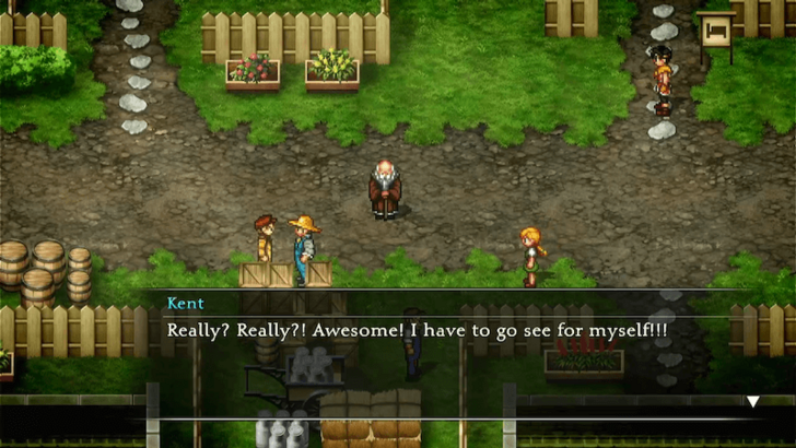Suikoden 2 - Kent Goes to Rakutei Mountain