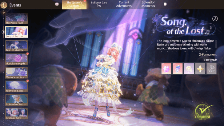 Complete In the Lonely Song Quest