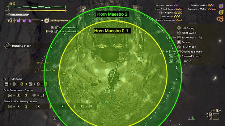 Horn Maestro - Echo Bubble Size Comparison