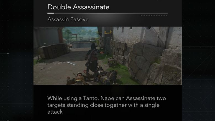 Naoe Double Assassinate Ability