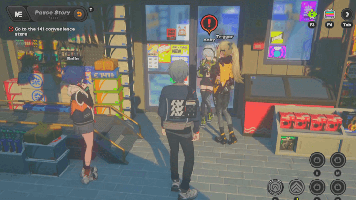 Go to the 141 Convenience Store