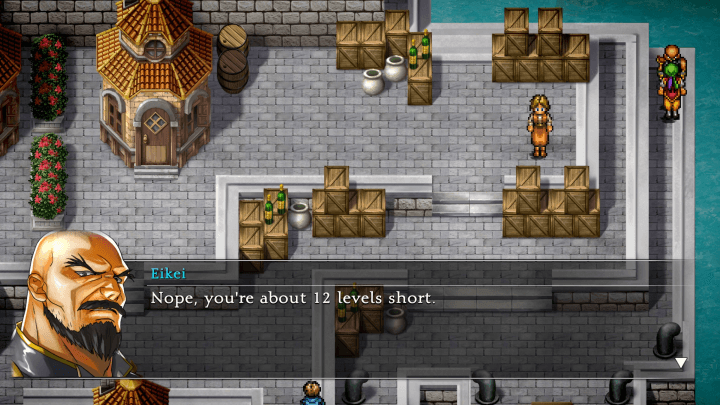 Suikoden 1 - Talking to Eikei
