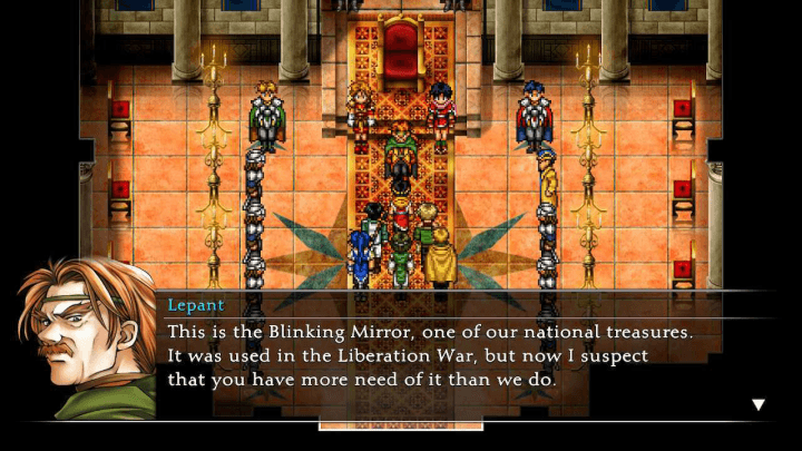 Suikoden II - Visit Gregminster to Receive the Blinking Mirror