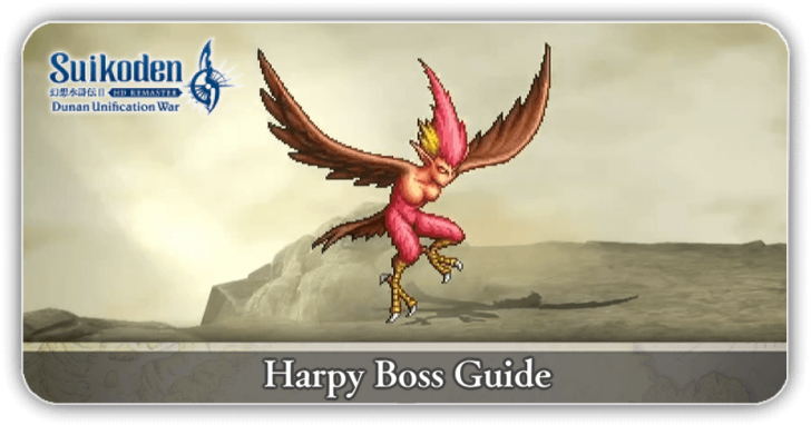 Suikoden 2 - Harpy Boss Guide