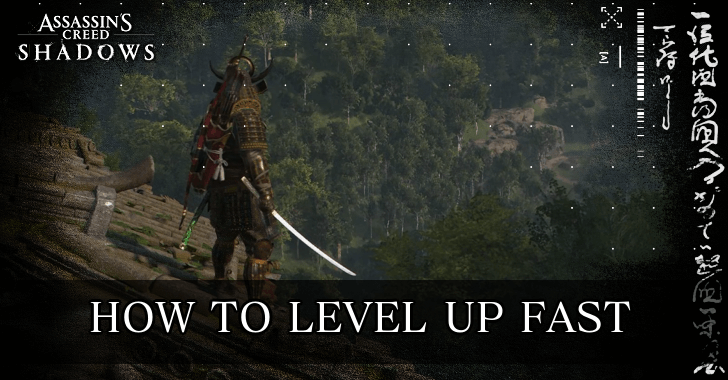 AC Shadows - How to Level Up Fast